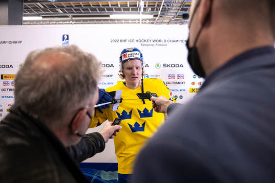 Rasmus Dahlin of Sweden