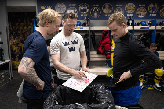 Joakim Nordström, Carl Klingberg and Anton Bengtsson of