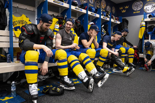 Erik Gustafsson, Oliver Ekman Larsson, Adam Larsson and