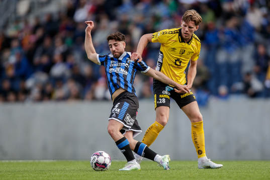 Sirius Moustafa Zeidan och Elfsborgs Noah Söderberg