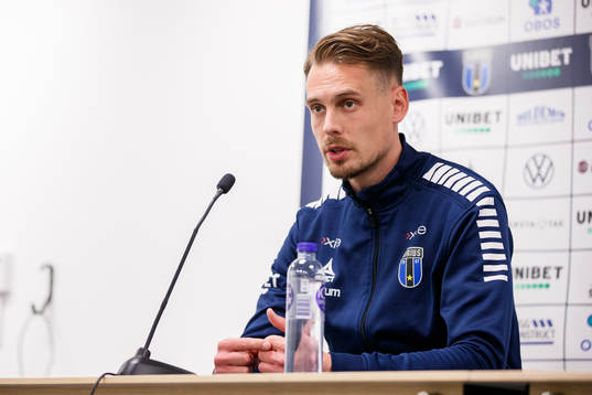 Sirius tränare Daniel Bäckström