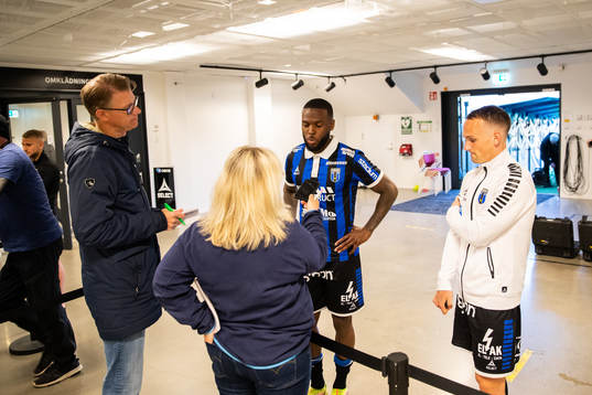 Sirius Christian Kouakou och Aron Bjarnason