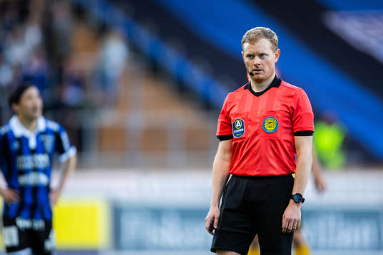 Elfsborgs domare Fredrik Klitte