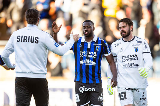 Sirius målvakt David Mitov Nilsson, Isak Ssali Ssewankambo