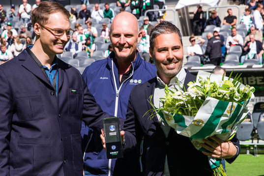 Hammarbys tränare Martí Cifuentes tilldelas priset