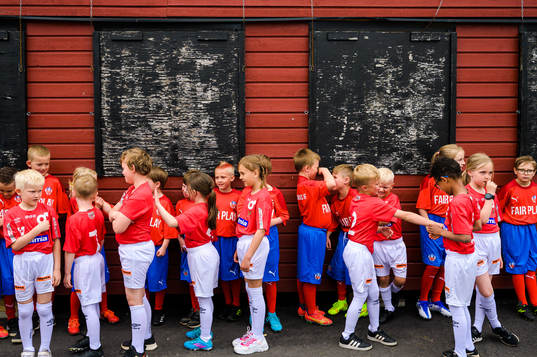 Degerfors och Helsingborgs maskotar