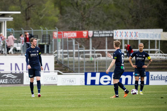 Helsingborgs Rasmus Jönsson, Andreas Landgren och Anthony