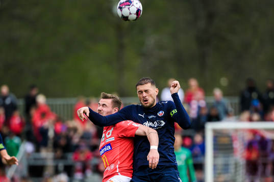 Degerfors Rasmus Örqvist och Helsingborgs Albert Ejupi