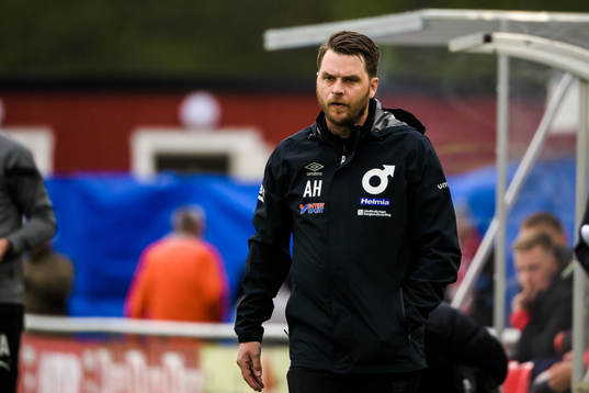 Degerfors tränare Andreas Holmberg