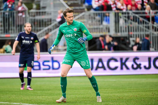 Helsingborgs målvakt Anders Lindegaard