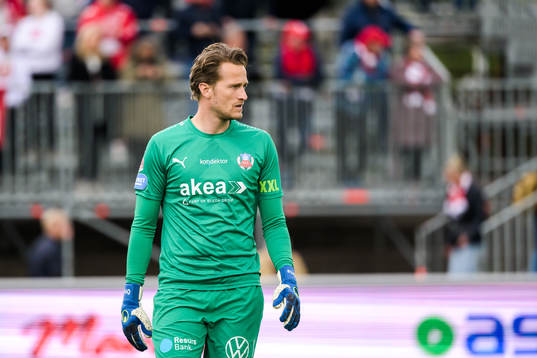 Helsingborgs målvakt Anders Lindegaard