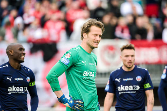Helsingborgs målvakt Anders Lindegaard