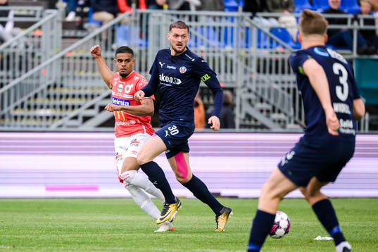 Degerfors Adhavan Rajamohan och Helsingborgs Albert Ejupi
