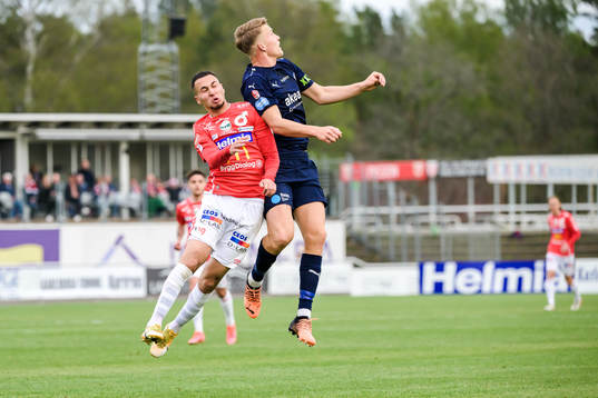Degerfors Abdelrahman Saidi och Helsingborgs Casper Widell