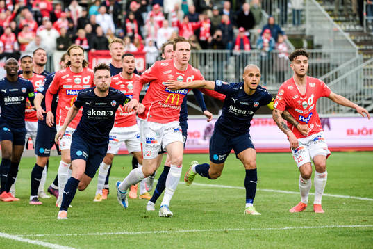 Helsingborgs Viljormur Davidsen, Degerfors Adam Carlén,