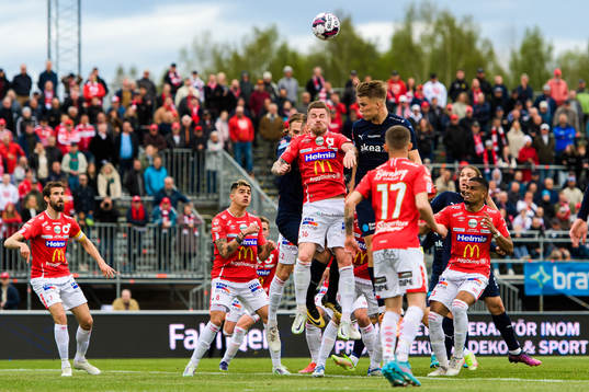 Degerfors Rasmus Örqvist och Helsingborgs Casper Widell