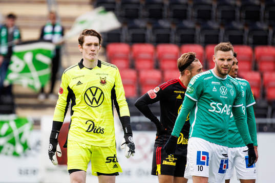 Östersunds målvakt Andrew Mills