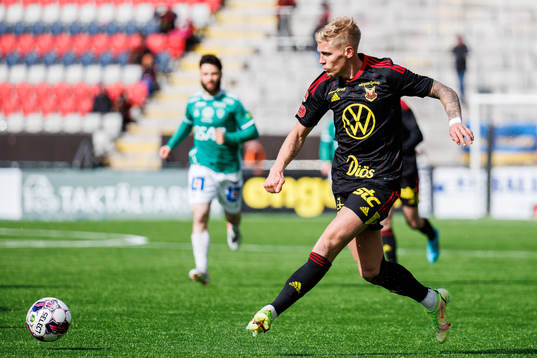 under fotbollsmatchen i Superettan mellan Östersund och