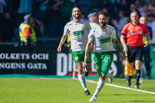 Hammarbys Mohanad Jeahze jublar