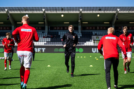 Kalmars assisterande tränare Rasmus Elm