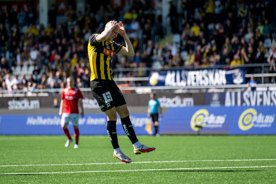 Häckens Valgeir Fridriksson deppar