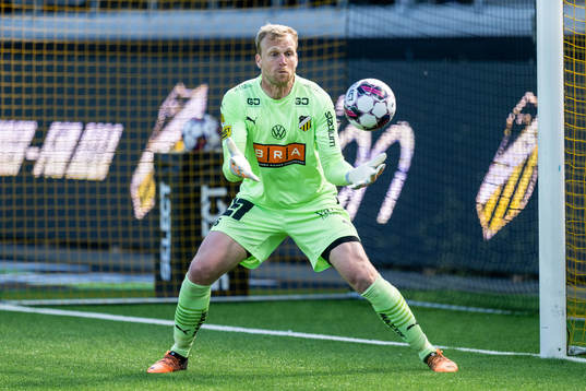 Häckens målvakt Peter Abrahamsson