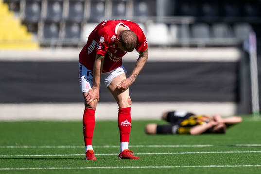 Kalmars Rasmus Sjöstedt deppar