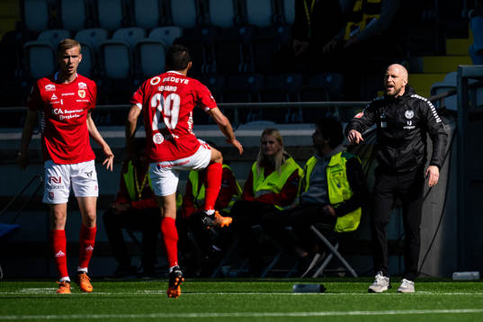 Kalmars tränare Henrik Rydström