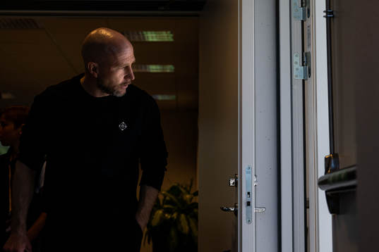 Kalmars tränare Henrik Rydström