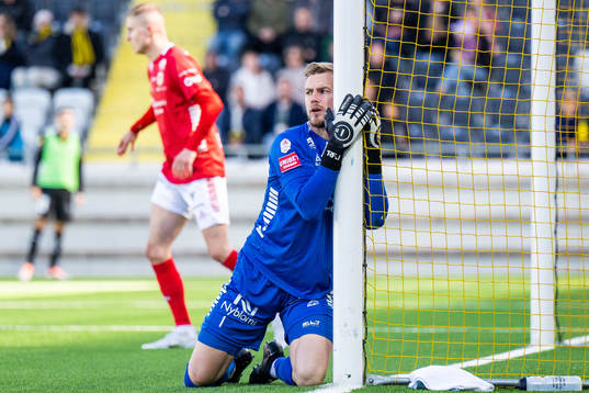 Kalmars målvakt Ricardo Friedrich