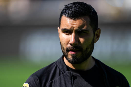 Häckens matchanalytiker Mario Chavez