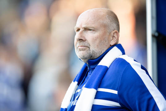 IFK Göteborgs klubbdirektör Håkan Mild  fotbollsmatchen