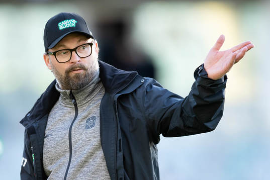 Varbergs tränare Joakim Persson