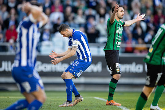 IFK Göteborgs Marcus Berg deppar