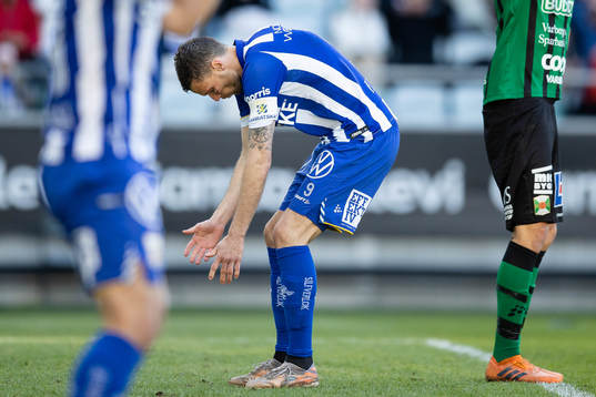 IFK Göteborgs Marcus Berg deppar