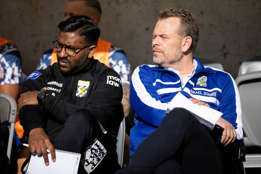 IFK Göteborgs assisterande tränare Alexander Tengryd och