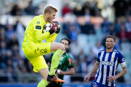 Varbergs målvakt Fredrik Andersson