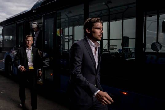 Max Friberg and Henrik Tömmernes of Sweden