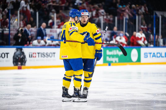 Rasmus Asplund and Max Friberg of Sweden
