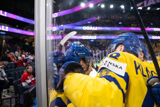 Mathias Bromé of Sweden celebrates