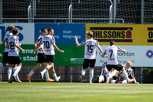 Landskronas Johan Rapp jublar