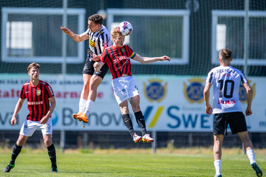 Landskronas Viktor Ekblom och Brommapojkarnas Gustav