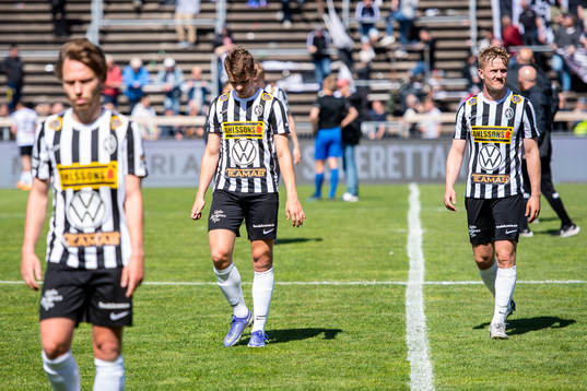 Landskronas Emil Jönsson och Jesper Strid deppar