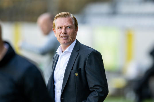 Brommapojkarnas tränare Christer Mattiasson