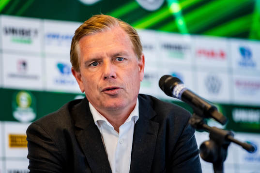Brommapojkarnas tränare Christer Mattiasson på