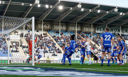 Mål 5-0 av IFK Norrköpings Jacob Ortmark förbi målvakt