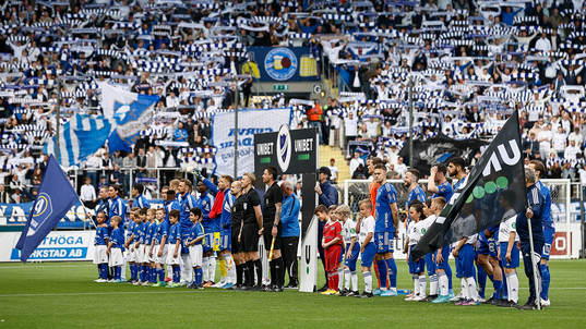 Lagen uppställda