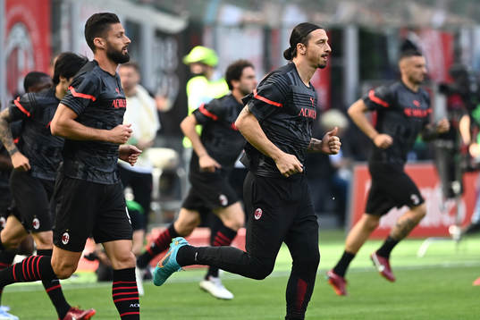 Zlatan Ibrahimovic of Milan