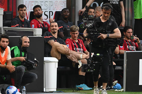 Zlatan Ibrahimovic of Milan