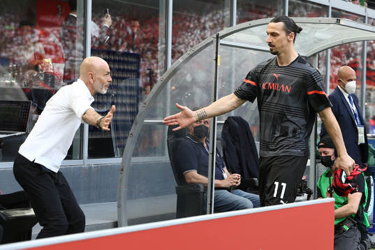 Zlatan Ibrahimovic of Milan